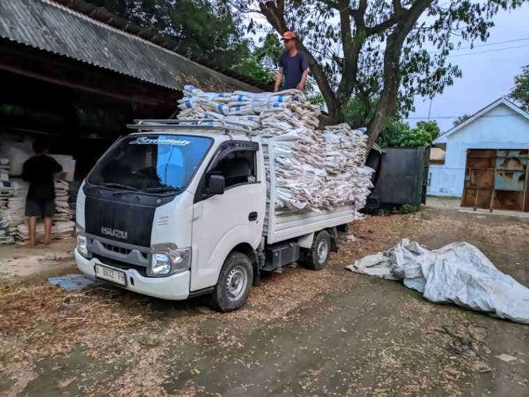 Aplikasi jumbo bag untuk kemasan produk sawit