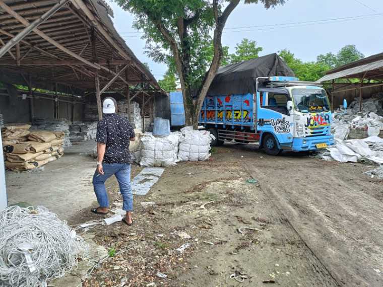 Karung jumbo bag 1 ton bekas layak pakai