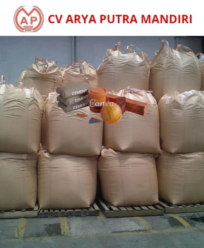 Jumbo bag kemasan bahan bangunan