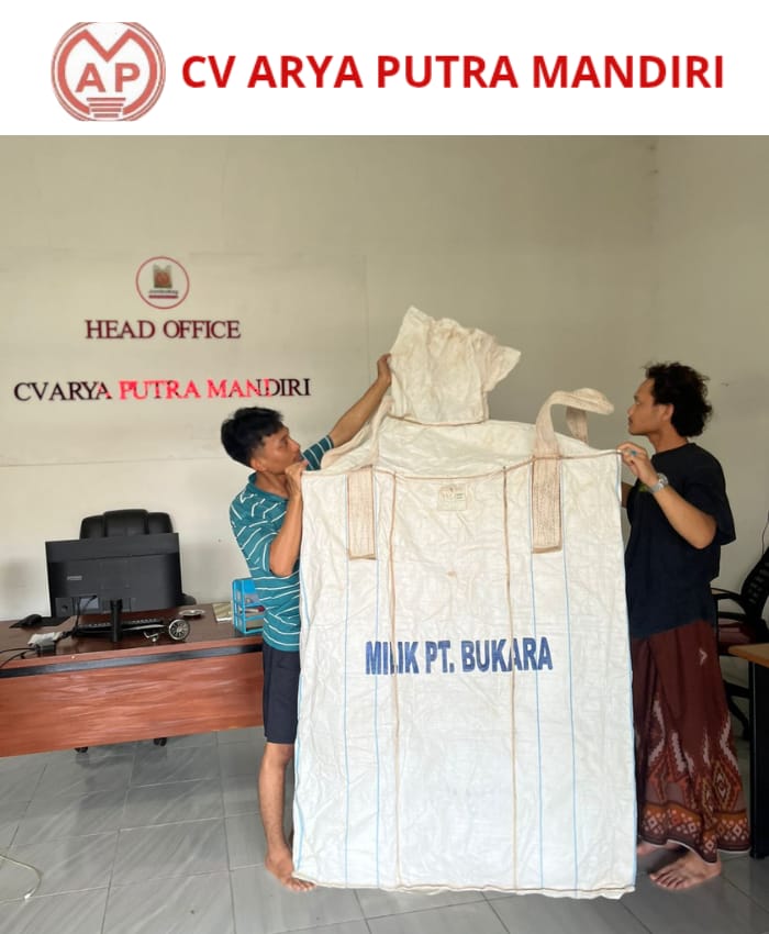 Jumbo bag kemasan produk granule