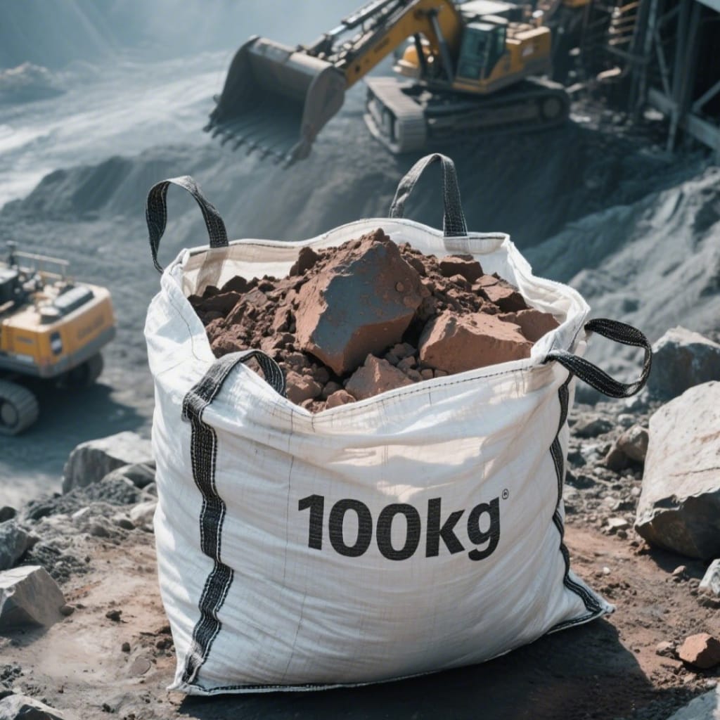 Jumbo bag kemasan bauksit