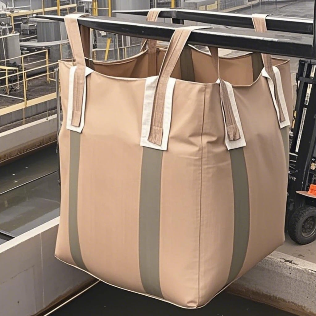 Jumbo bag kemasan limbah WWTP