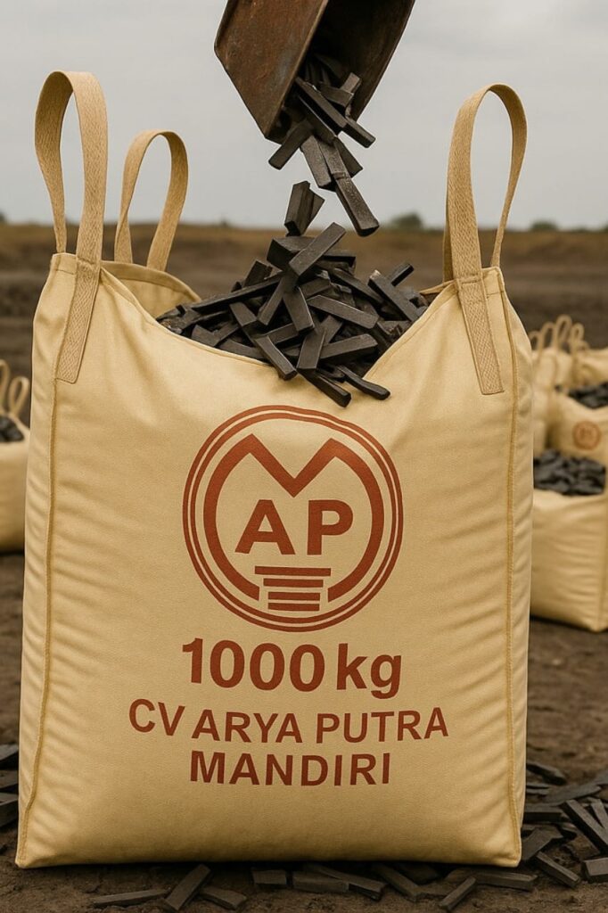 Jumbo bag kemasan scrap besi