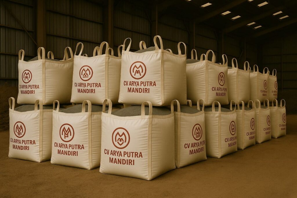 Proses filling jumbo bag