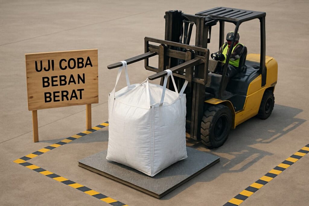 Beban kapasitas jumbo bag