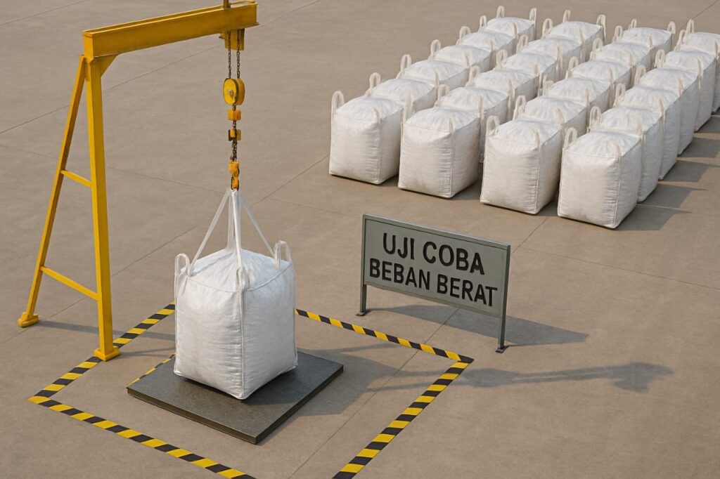 Beban kapasitas jumbo bag