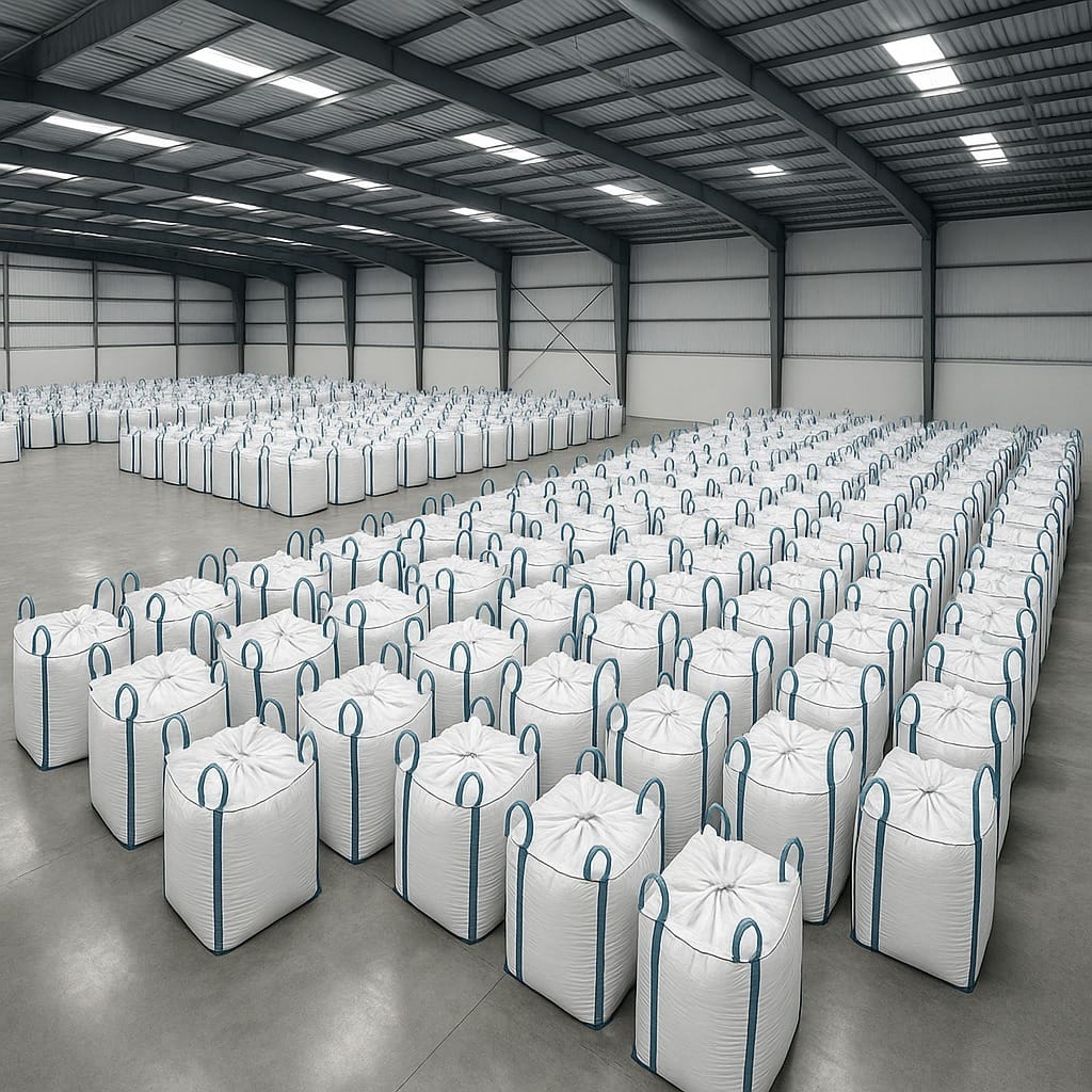 Muatan kapasitas jumbo bag