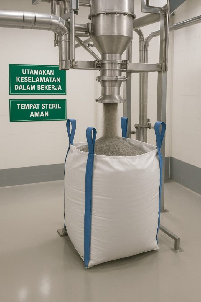 Muatan kapasitas jumbo bag