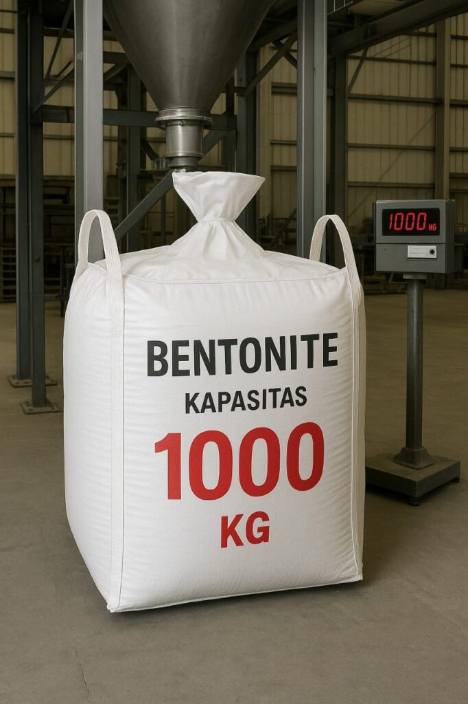 Jumbo bag kemasan bentonite