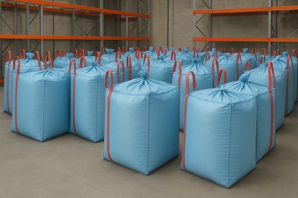 Jumbo bag kemasan feldspar