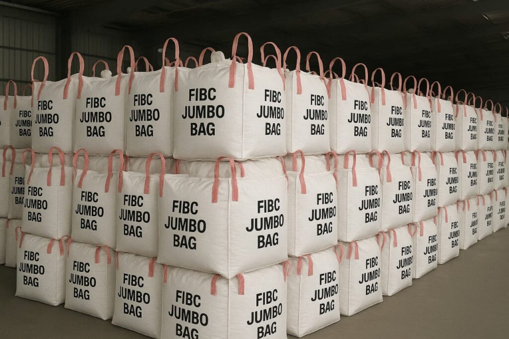 Flexible intermediate bulk container