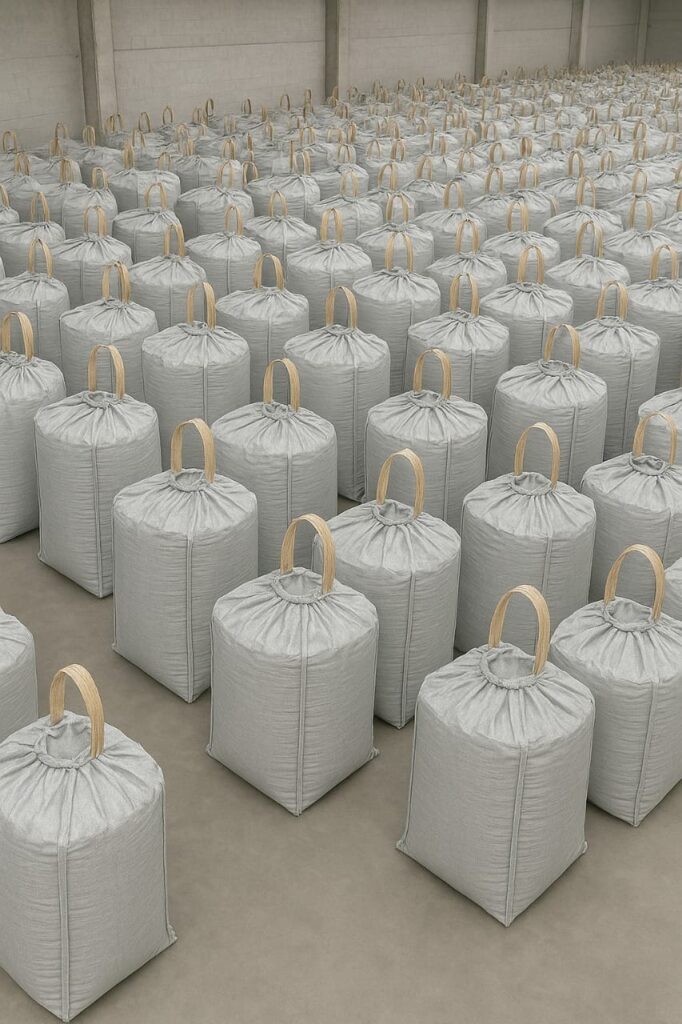 Jumbo bag kemasan ferroalloy