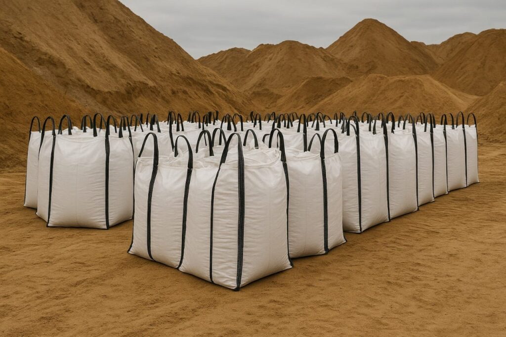 Ukuran jumbo bag untuk pasir