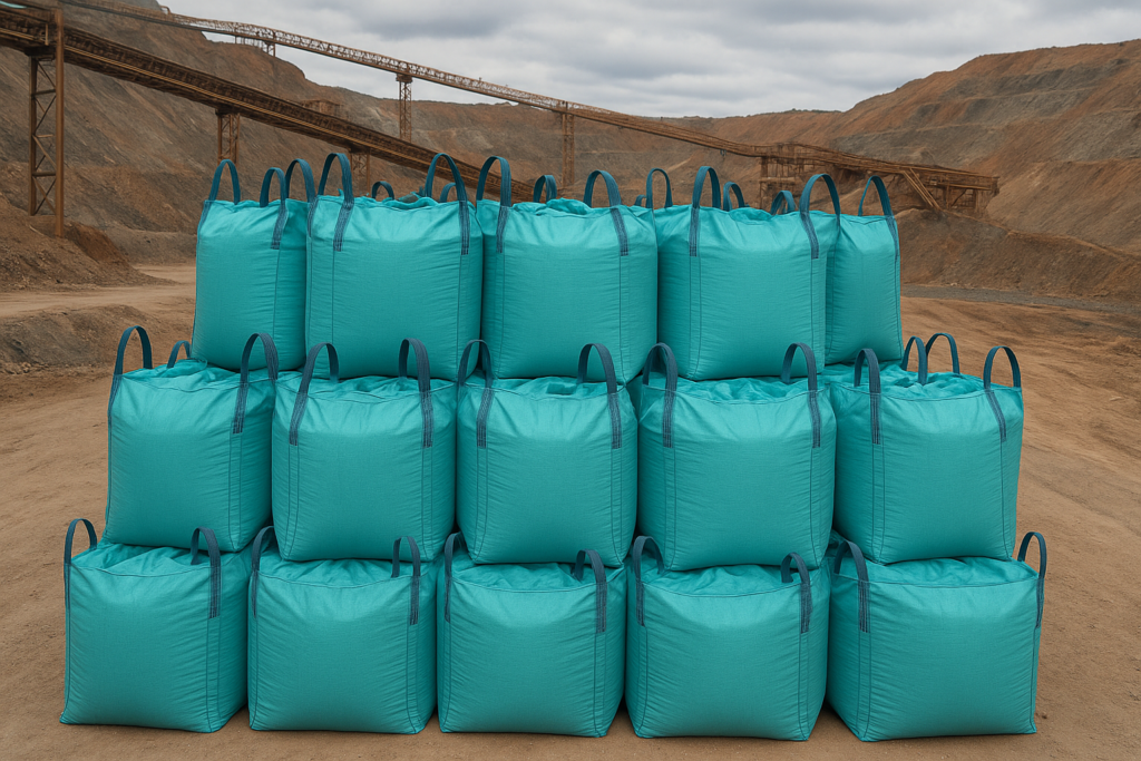 Jumbo bag kemasan nickel sulfide concentrate