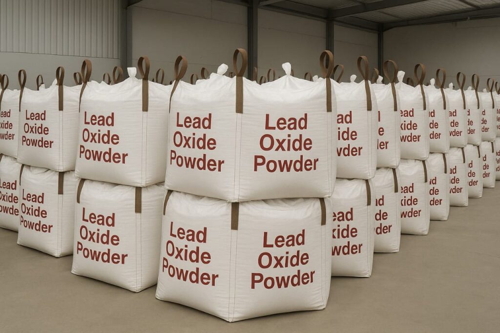 Jumbo bag kemasan lead oxide