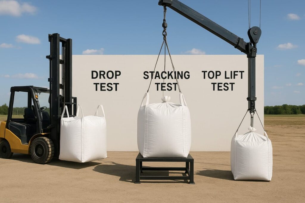 Test Kekuatan Jumbo Bag