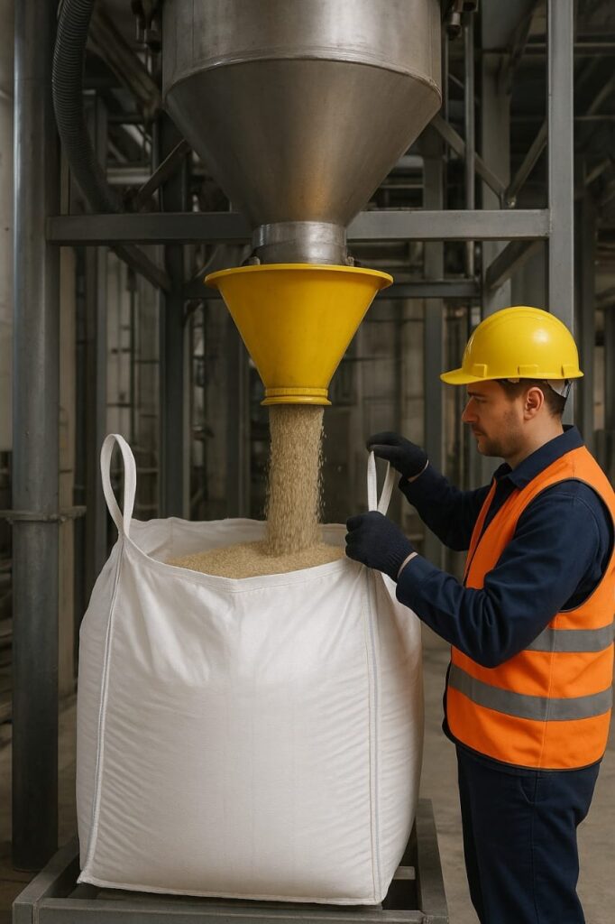 Proses curah jumbo bag