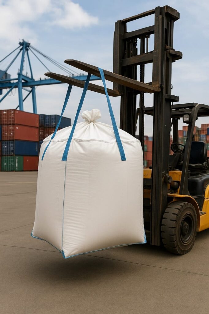 Hubungan jumbo bag dengan logistik