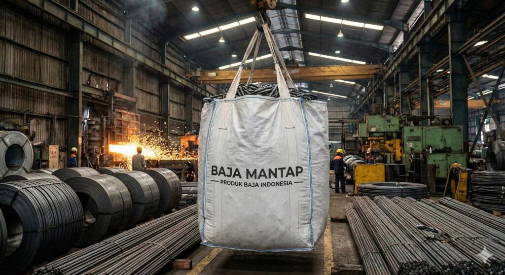 Jumbo bag kemasan baja