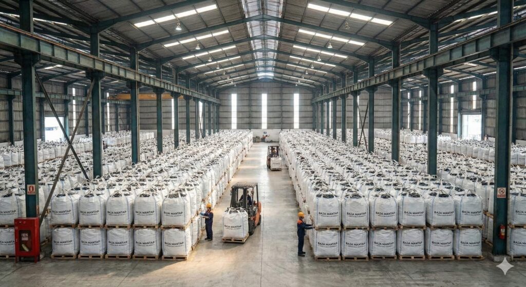 Jumbo bag kemasan baja