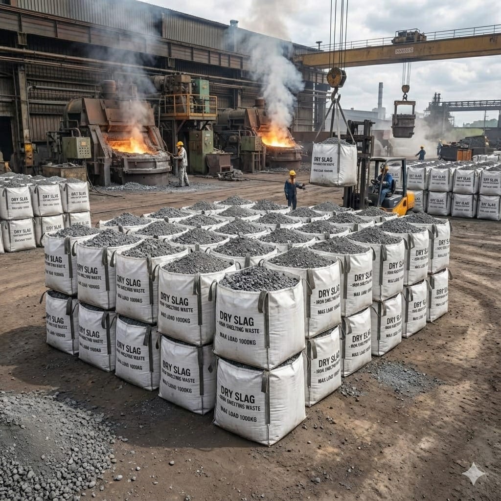 Jumbo bag kemasan dry slag