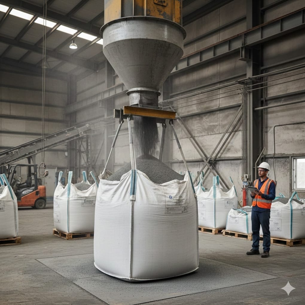 Jumbo bag kemasan silicon mangan