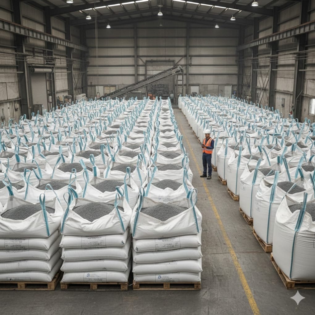 Jumbo bag kemasan silicon mangan