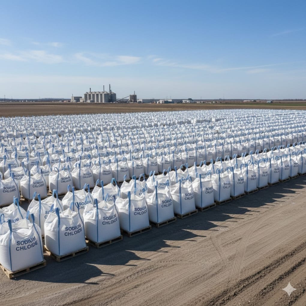 Jumbo bag kemasan sodium chloride