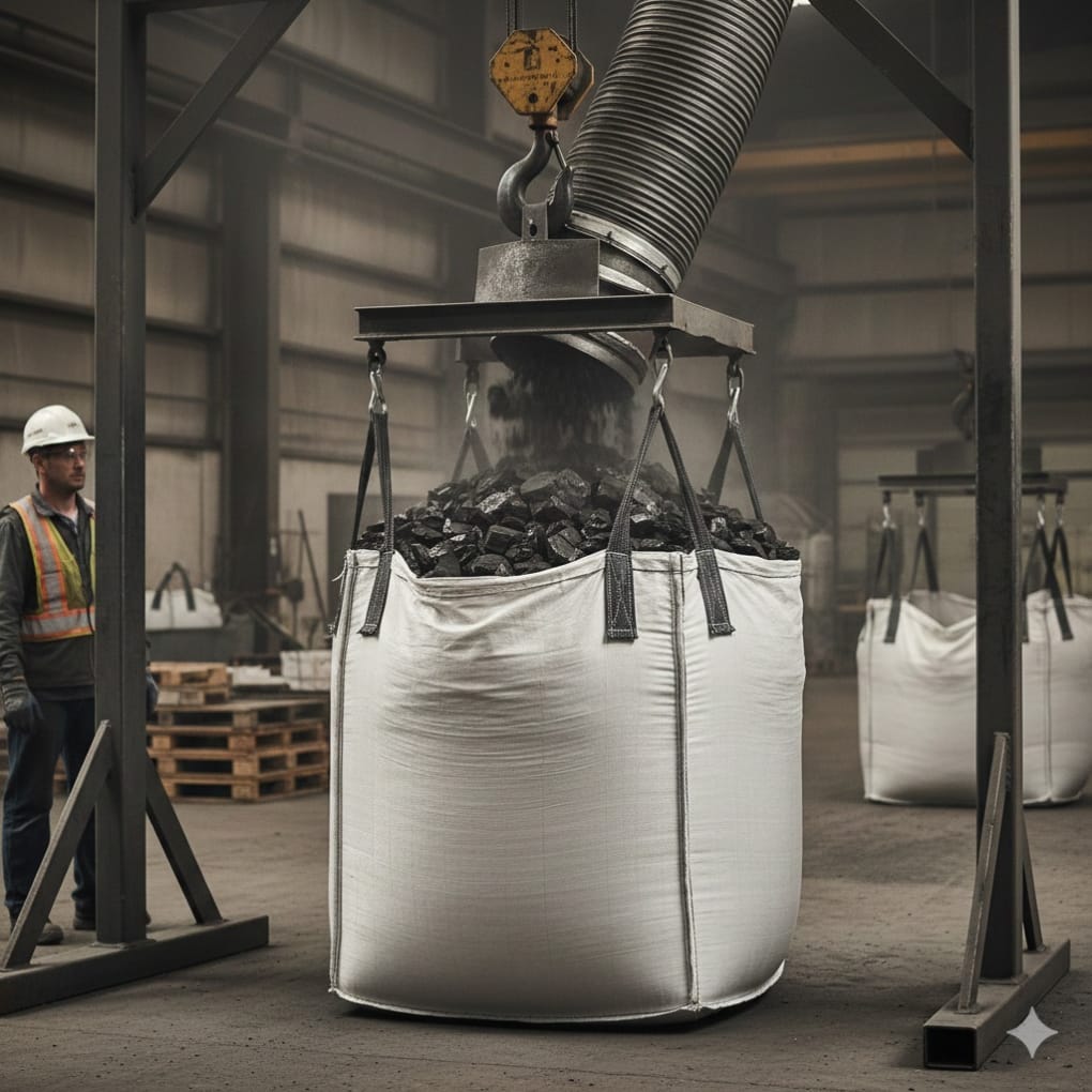 Jumbo bag kemasan antrasit