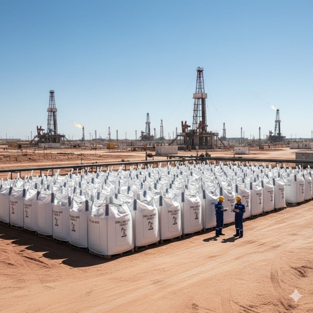 Jumbo bag kemasan drilling mud