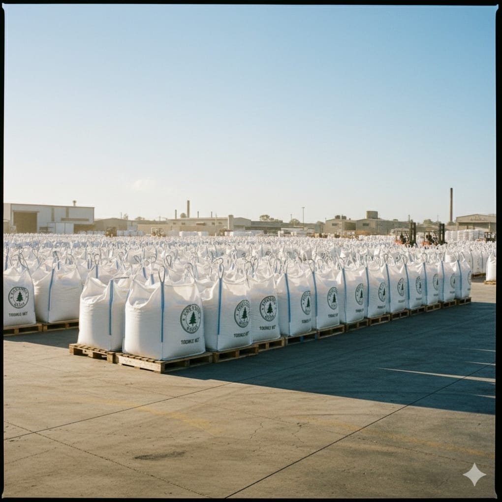 Jumbo bag kemasan rosin flake