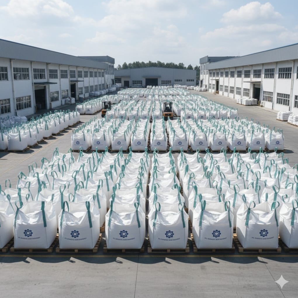 Jumbo bag kemasan polyester chip