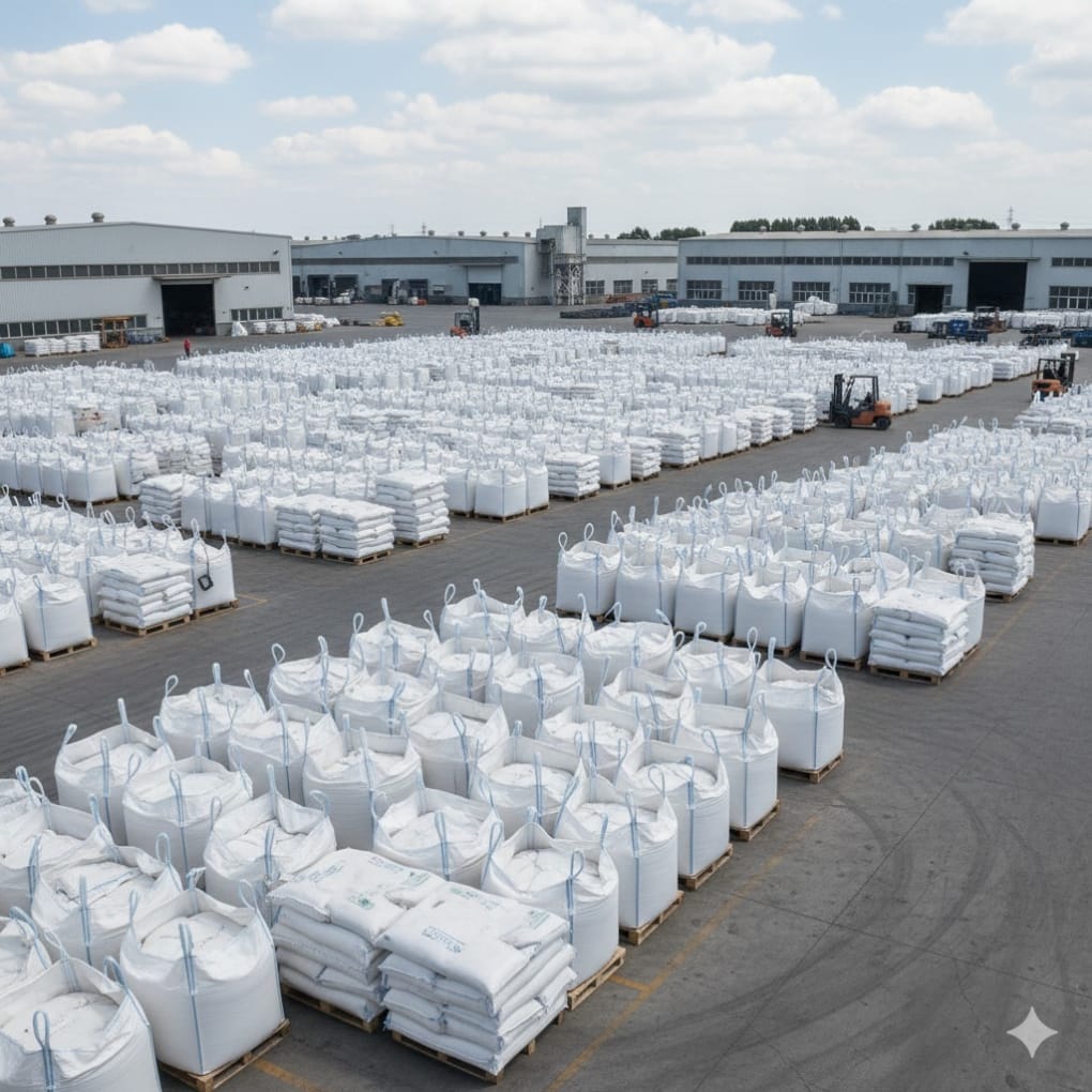 Jumbo bag kemasan garnet sand blasting