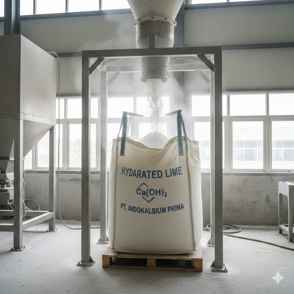 Jumbo bag kemasan hydrated lime