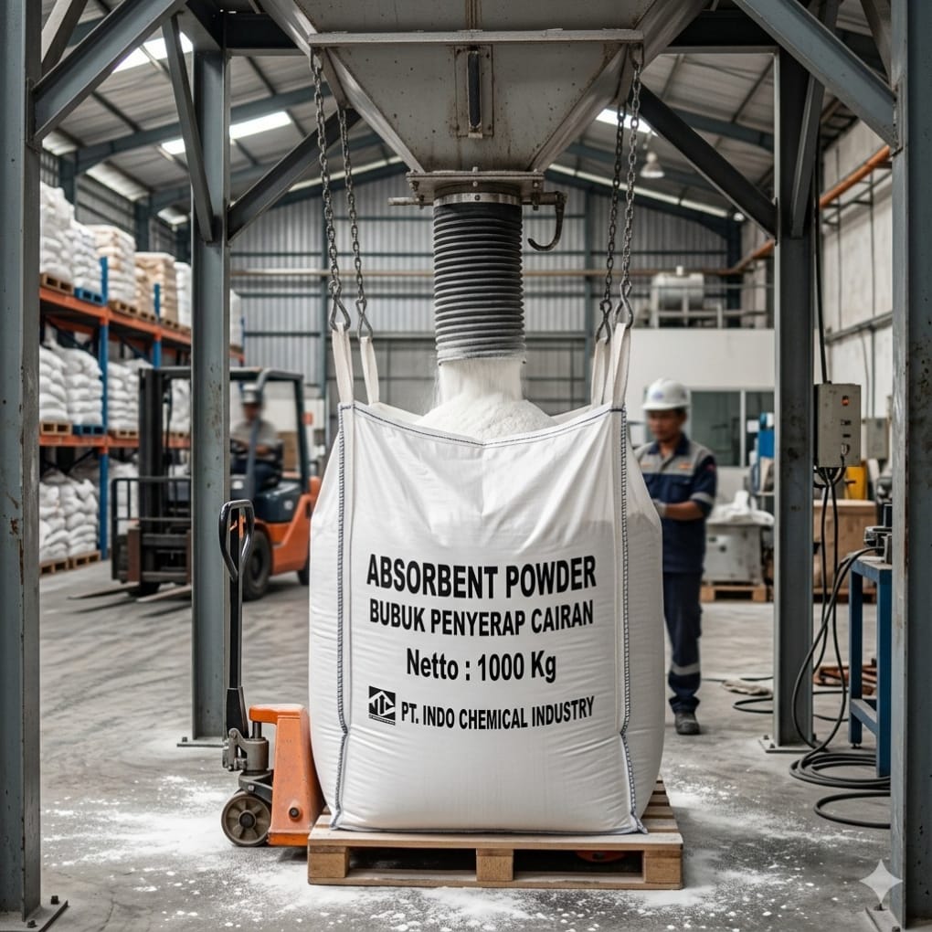 Jumbo bag kemasan absorbent powder