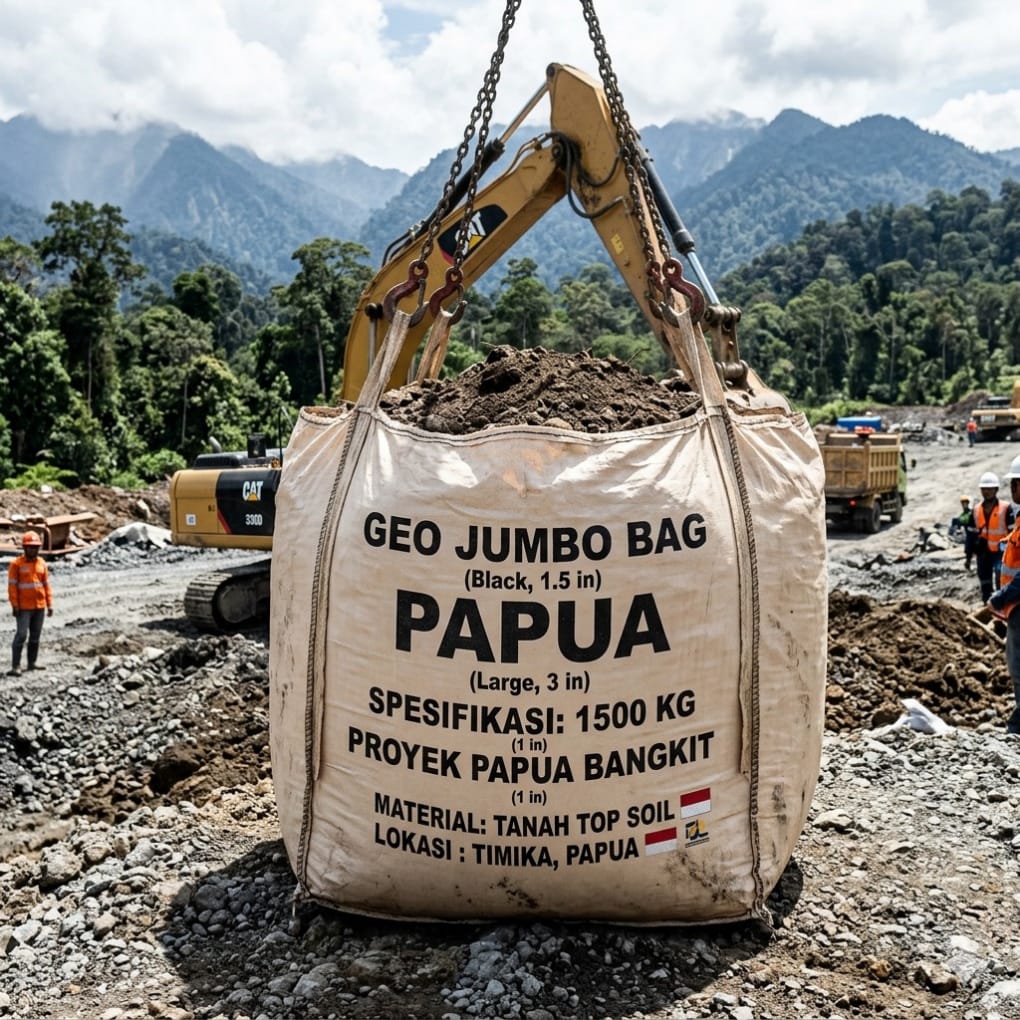 Geo jumbo bag papua