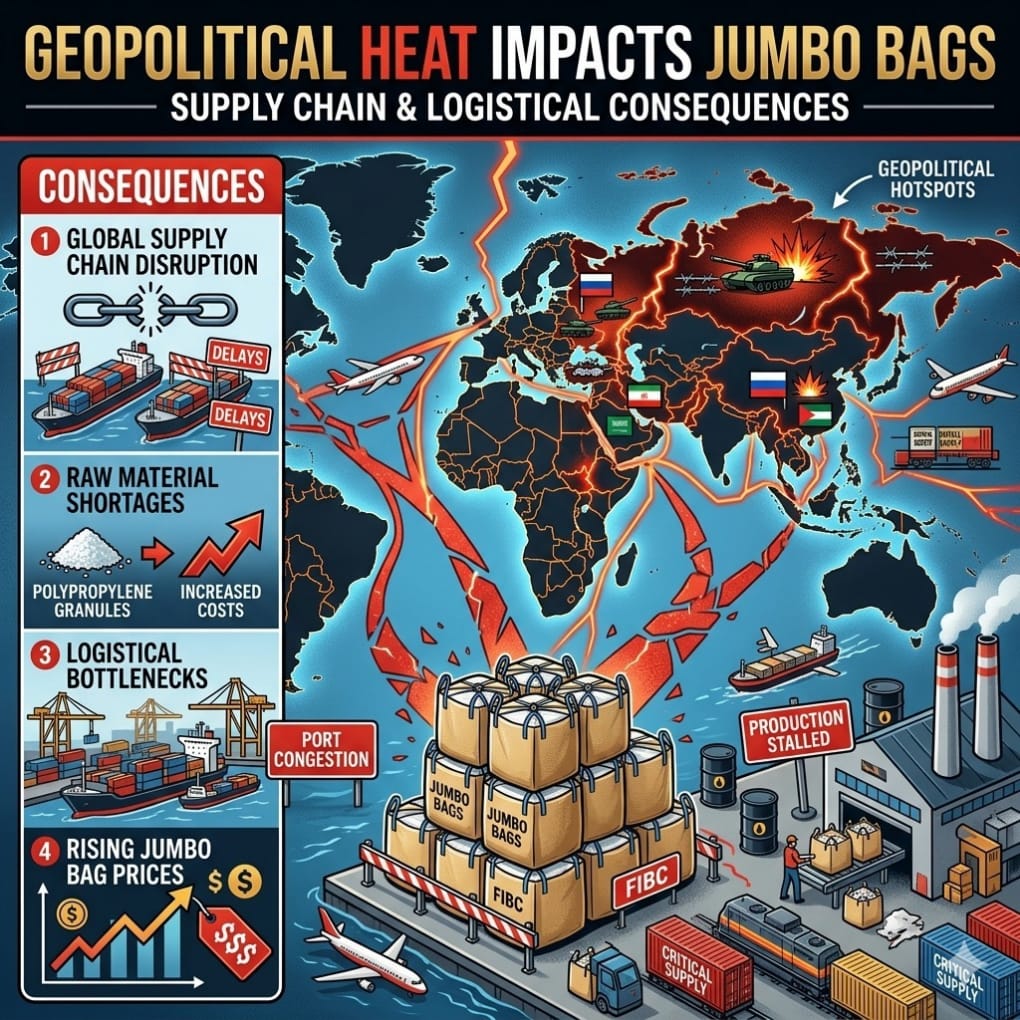 konsekuensi geopolitik memanas terhadap material jumbo bag