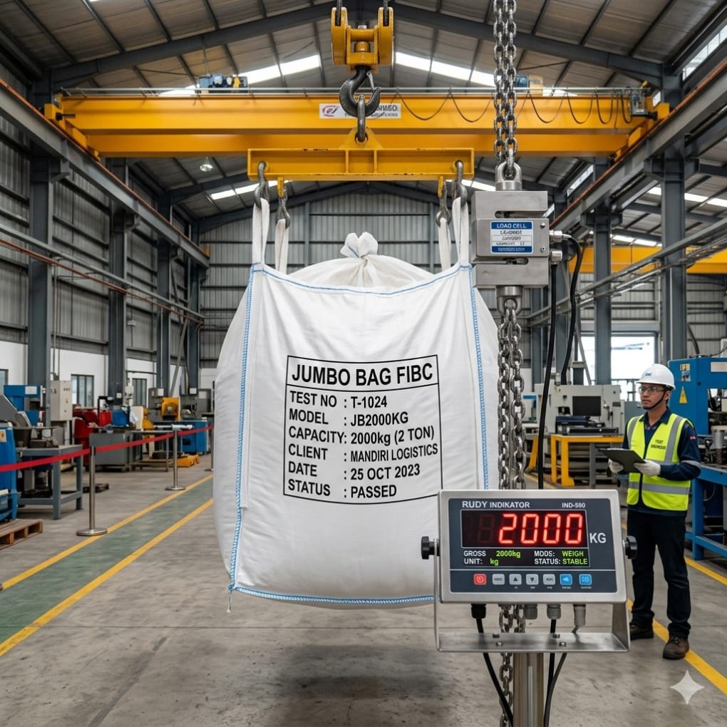 Report load test jumbo bag