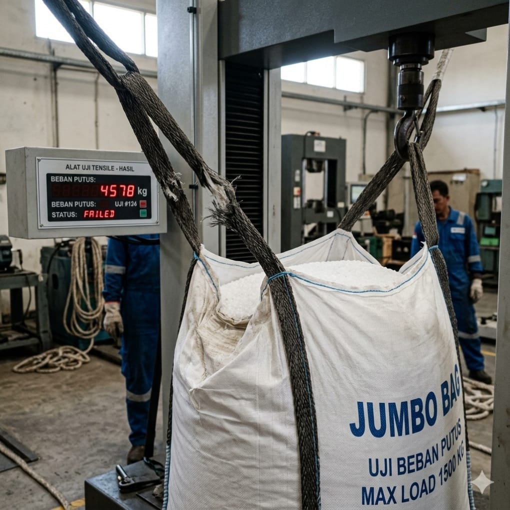 Breaking load jumbo bag
