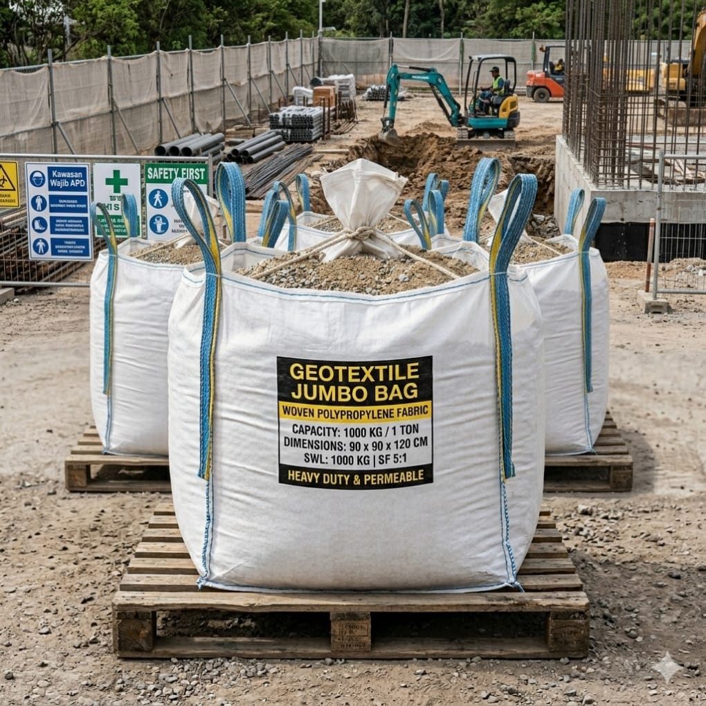 Geotextile Jumbo bag woven