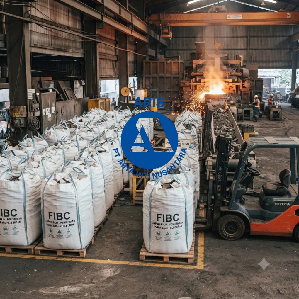 Peran jumbo bag untuk industri peleburan logam