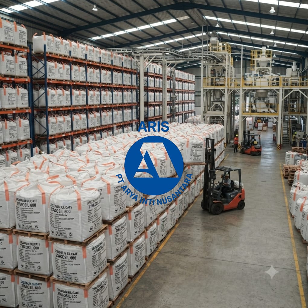 Jumbo bag kemasan zirconium silicate