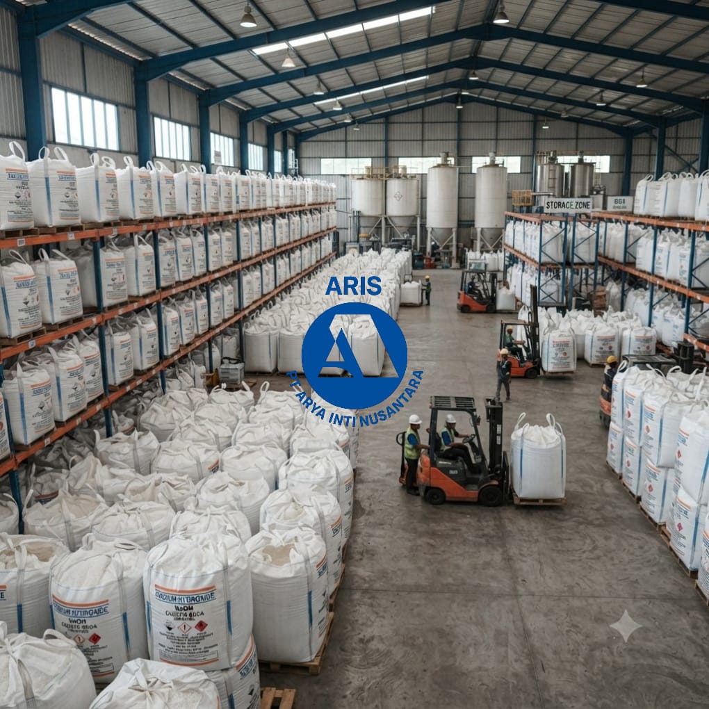 Jumbo Bag Kemasan Sodioum Hidroxide