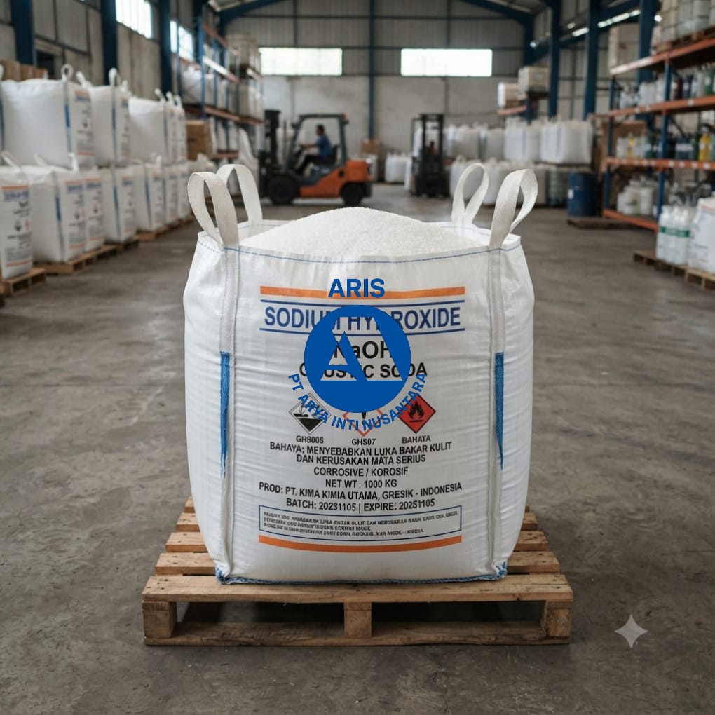 Jumbo Bag Kemasan Sodioum Hidroxide