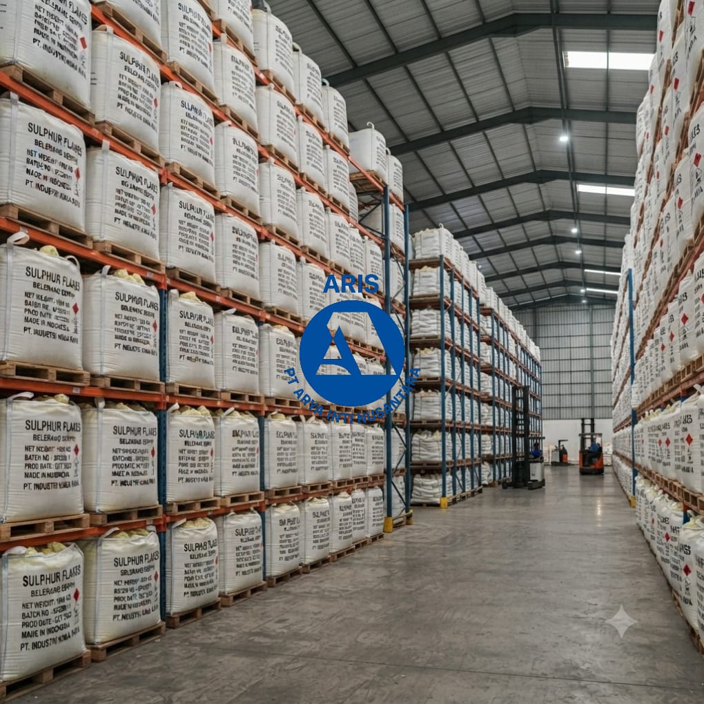Jumbo bag kemasan sulphur flake