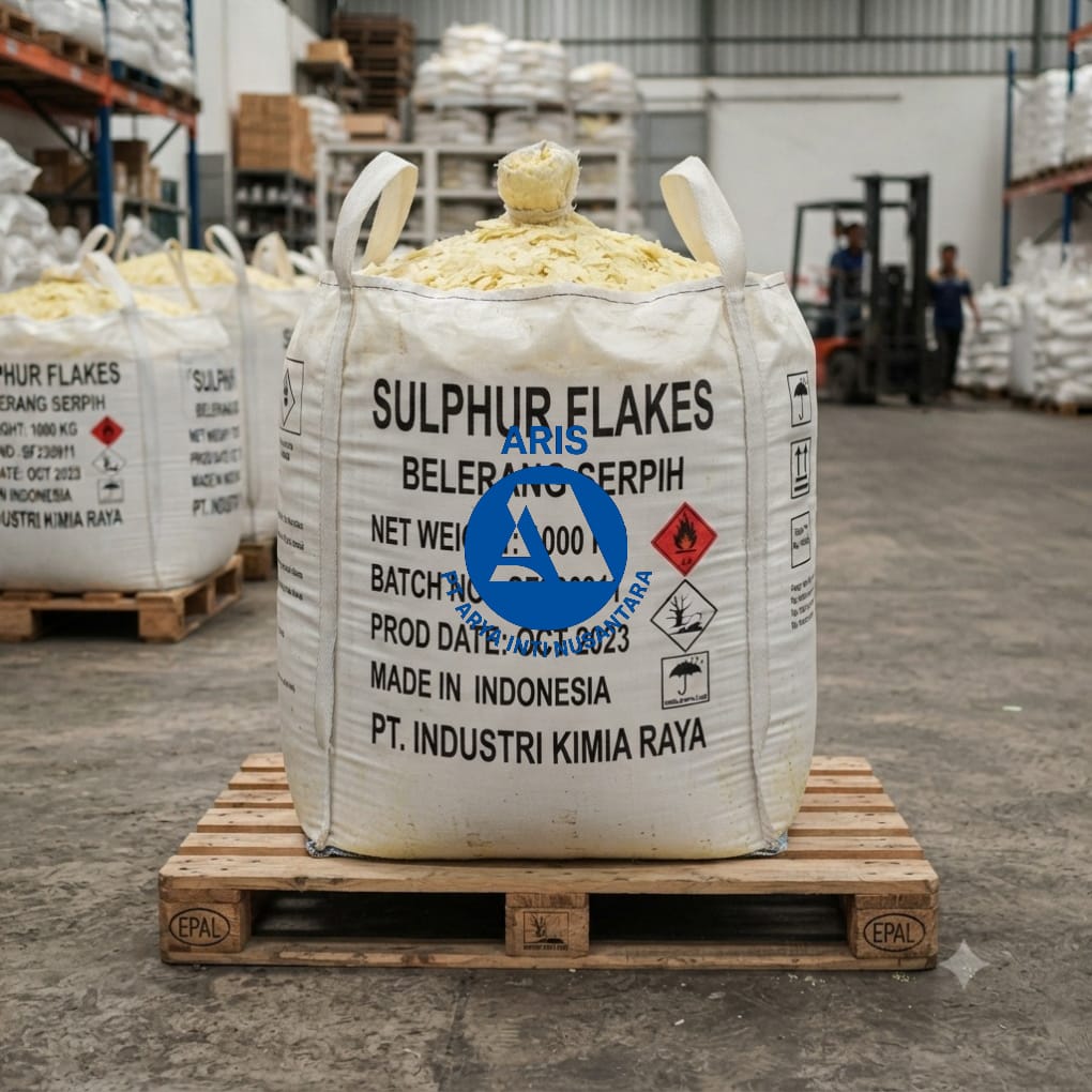 Jumbo bag kemasan sulphur flake