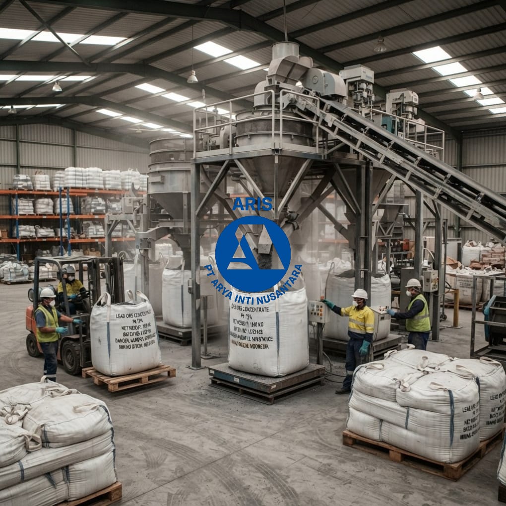 Jumbo bag kemasan lead ore