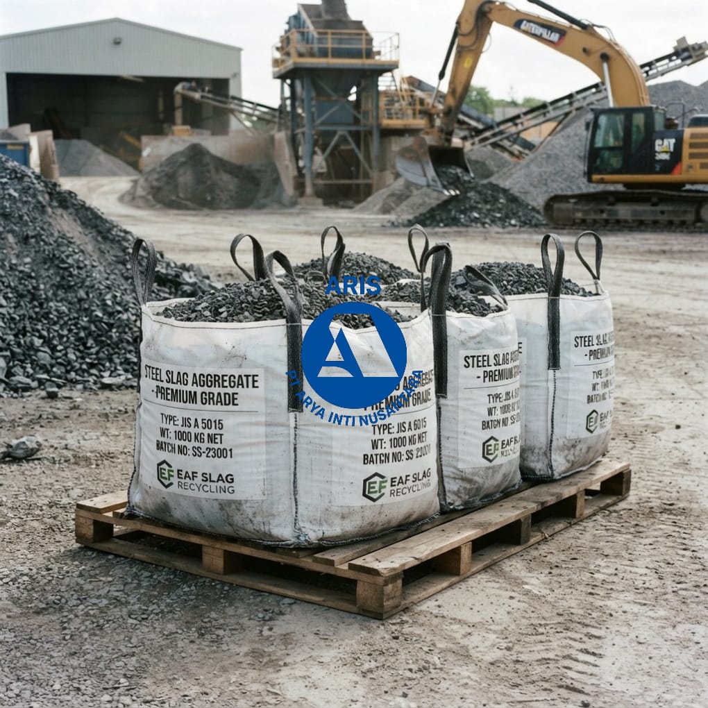 Jumbo bag steel slag