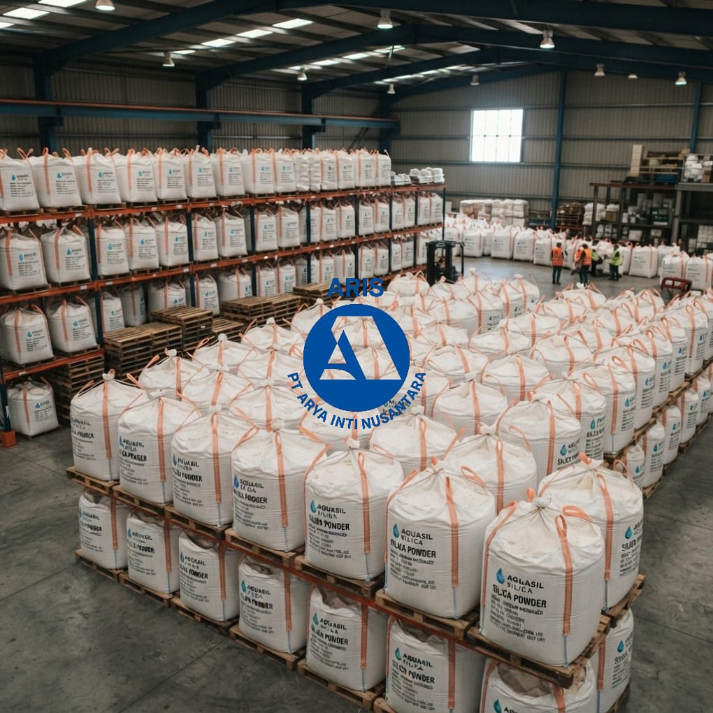 Jumbo bag kemasan silica powder