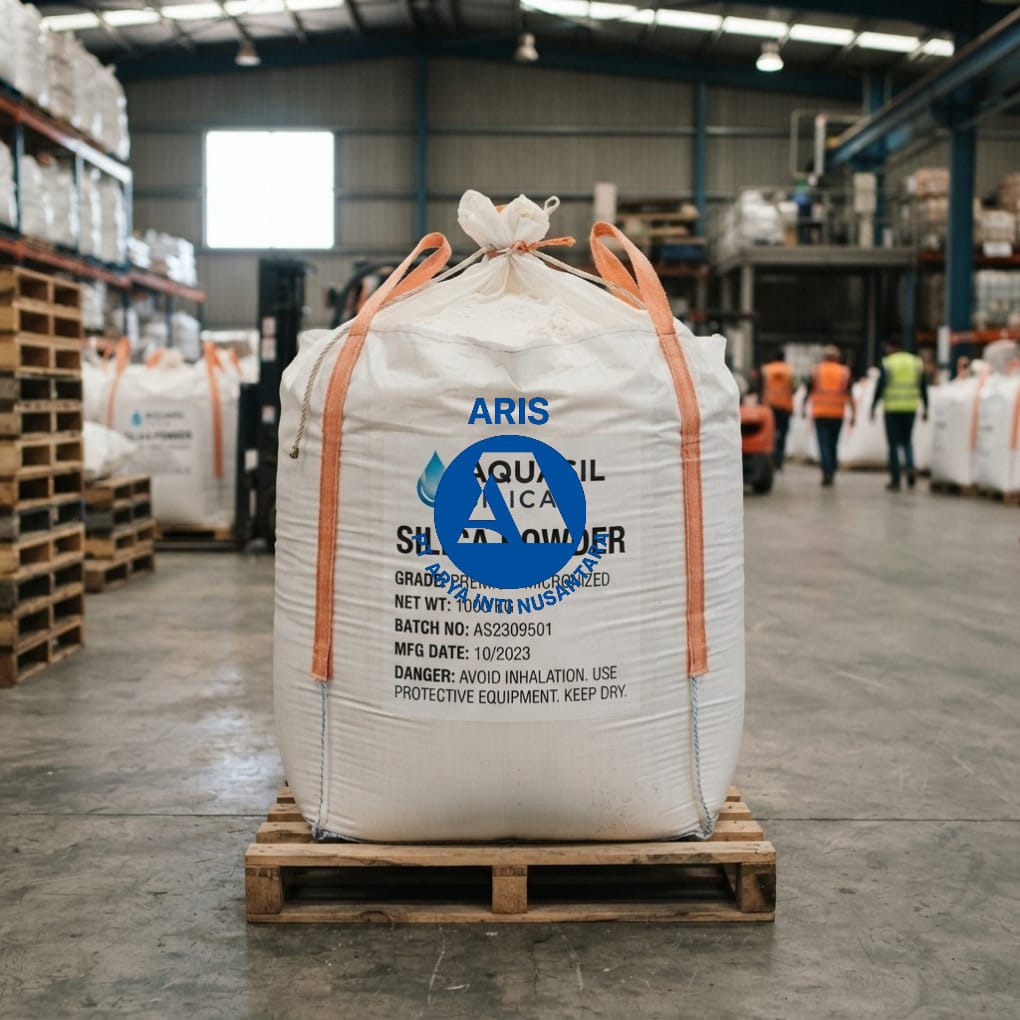 Jumbo bag kemasan silica powder